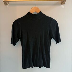 Mockeneck Knit Top